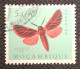 MOZPO0403U6 - Mozambique Butterflies  - 5$00 Used Stamp - Mozambique - 1953 - Mosambik