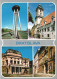 BRATISLAVA, MULTIPLE VIEWS, ARCHITECTURE, BRIDGE, TOWER, TOWER WITH CLOCK, SLOVAKIA, POSTCARD - Slovakia