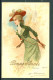 20513 - Femme Avec Fusil - Meissner & Buch  -Serie 1190 Im Wandel Des Jahres - Début Du Siècle - Avant 1900