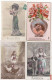 Delcampe - TRES BON LOT DE 1000 CPA FANTAISIES .AVEC CARTES RARES . BON ETAT .VOIR SCANS ET DESC. PETIT PRIX DE DEPART.A SAISIR - 100 - 499 Postcards