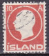 IS012B – ISLANDE – ICELAND – 1912 – KING FREDERIK VIII – SG # 103 USED 13 € - Oblitérés