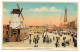 Postcard UK England Lancashire Blackpool Central Promenade With Windmill Animated Tucks Posted 1950 - Blackpool