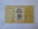 Italy 10 Lire 1959 Buono Rendita/Bonne Rente/Rental Voucher AUNC See Pictures - Sonstige & Ohne Zuordnung