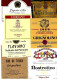 ITALIA ITALY - 15 Etichette Vino Rosso PIEMONTE Anni 1970-80-90 Vari Vini Piemontesi - Red Wines