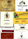 ITALIA ITALY - 15 Etichette Vino Rosso PIEMONTE Anni 1970-80-90 Vari Vini Piemontesi - Red Wines