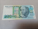 Billete Brasil 200 Cruzeiros, Año 1990, Serie AA, Nº Bajisimo, UNC - Brasile