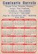 CALENDARIO 1982 FORMATO PICCOLO (MH364 - Tamaño Pequeño : 1981-90