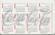 CALENDARIO 2004 FORMATO PICCOLO (MH349 - Tamaño Pequeño : 2001-...