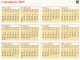 CALENDARIO 2005 FORMATO PICCOLO (MH239 - Formato Piccolo : 2001-...