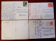 Lot Of 4pcs-Vintage Postcard-Ex-Yugoslavia-Pirot-Struga-Opatija-RAB-Hotel Kontinental-used With Stamp-#6 - Yougoslavie