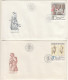 CESKOSLOVENSKO FDC MICHEL 2737/41 Peintures - FDC