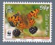 Delcampe - THEMATIC FAUNA:   2011 BUTTERFLIES WWF   8v     -    ISLE OF MAN - Papillons