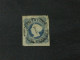 PORTUGAL. Af. 2 Die I 1853. 25rs Blue Very Good Margins. Cancelled "1’’ VF-XF. - Used Stamps