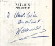 Paradis Primitif + Probable Envoi D'auteur - VILLEMINOT JACQUES - 1959 - Libri Con Dedica