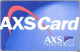 CARTE PREPAYEE-AXS TELECOM-1998-AXSCARD-V°Code TGN°au Centre Fond Blanc-PlasticGlacé -G RATTE- TBE- - Autres & Non Classés