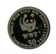 Sowjetunion 1987 Numisbrief Medaille Eisbären 30 Jahre WWF, CuNi PP (MD816 - Sin Clasificación