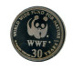Rumänien 1993 Numisbrief Medaille Pelikan 30 Jahre WWF, CuNi PP (MD813 - Zonder Classificatie