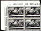 74184) ITALIA LOTTO QUARTINE ANNO 1965 MNH** VEDI FOTO - 1961-70: Ungebraucht