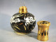 Delcampe - LAMPE BERGER REVOL EN PORCELAINE NOIRE & OR + Parfum Odeur - Andere & Zonder Classificatie