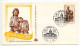 Germany, Berlin 1967 FDC Scott 9N261 John & Jesus Wooden Sculpture - 1948-1970