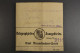 Saargebiet Telegraphie Des Saargebietes, Amt Neunkirchen, 1933 - Brieven En Documenten
