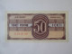Romania 50 Cents UNC Navrom,foreign Exchange Certificate From The 80's,see Pictures - Rumania