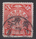 IMPERIAL CHINA - Coiling Dragon With Interesting Cancellation - Used Stamps