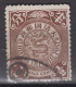 IMPERIAL CHINA - Coiling Dragon With Interesting Cancellation - Used Stamps