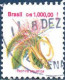 Brésil Poste Obl Yv:2093/2094 Fleurs (TB Cachet Rond) - Oblitérés