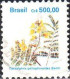 Brésil Poste Obl Yv:2023/2024 Fleurs (TB Cachet Rond) - Oblitérés