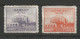 CHINE N° 624 + N° 625 NEUF - 1912-1949 Republik