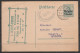 CP EP Postkarte 5c (OC2) Du Directeur Du Pensionnat De L'Athénée De Huy Càpt "HUY 2/12.4.1916" Pour Notaire à EGHEZEE -  - Occupation Allemande