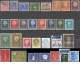 Paesi Bassi Lotto 31 Valori (30 Francobolli + 1 Foglietto - Vedi Descrizione) - Collezioni