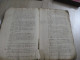 Manuscrit Original Bretagne Droit Avec Commentaires .Commentaires Sur L'Usement De Rohan XVIIIème Pièce Inédite  Unique - Manuscrits