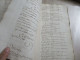 Delcampe - Manuscrit Original Bretagne Droit Avec Commentaires .Commentaires Sur L'Usement De Rohan XVIIIème Pièce Inédite  Unique - Manuscripts