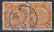 IMPERIAL CHINA - Coiling Dragon With Interesting Cancellation - Oblitérés