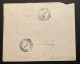 Lettre Expres Par Avion Affr. OBP 209 + 320, 321 Obl. Cachet Télégraphique / Expres BOOM - 1915-1920 Albert I.