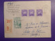 DM3 MONACO   BELLE LETTRE  1943 MINISTERE D ETAT A SALON +PAIRE ++AFF.    INTERESSANT+ + - Lettres & Documents