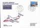 Denmark ATLANTIC AIRWAYS First British Aero Space Flight BILLUND-VAGAR Faroe Islands 1991 Cover Brief Lettre - Brieven En Documenten