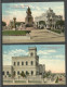 CUBA Kuba Habana, 2 Post Cards Edicion Jordi Luz Caballero Statue & Vedado Residences, Unused - Kuba