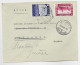 MAROC ESPAGNOL MARRUECOS 50C+1.50C   LETTRE COVER AVION TANGER 1943 POUR LAUSANNE  CENSURA - Spanisch-Marokko