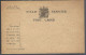 CARTE DU SERVICE POSTAL  - 1918  - Service