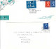 HONG KONG. 7 Enveloppes Ayant Circulé. Elizabeth II Selon Type De 1973. - Covers & Documents
