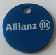 Jeton De Caddie - Assurances - Allianz - En Métal - - Einkaufswagen-Chips (EKW)