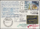 Luftpost Lufthansa LH 501 Sao Paulo - Rio De Janeiro - Frankfurt/Main 18.8.1971 - Premiers Vols