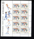 1997040821 1989  SCOTT 744 745  (XX) POSTFRIS  MINT NEVER HINGED - EUROPA ISSUE - SHEETS CHILDREN GAMES - Nuovi