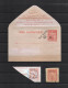 FRANCE - FR2044 - Pneumatiques - 1887 - N° 2760 EPP - Entier Neuf Sur Enveloppe - Telegraphie Und Telefon