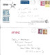 HONG KONG. 9 Enveloppes Ayant Circulé. Elizabeth II Selon Type De 1992. - Covers & Documents
