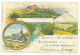 GER 23 - 16829 BERGISCHEN LANDE, Litho, Germany - Old Postcard - Used - 1897 - Bergisch Gladbach