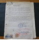 GREECE LEBANON BRITISH TAX TAXE FISCAL ORIGINAL DOCUMENT REVENUE RARE - Storia Postale